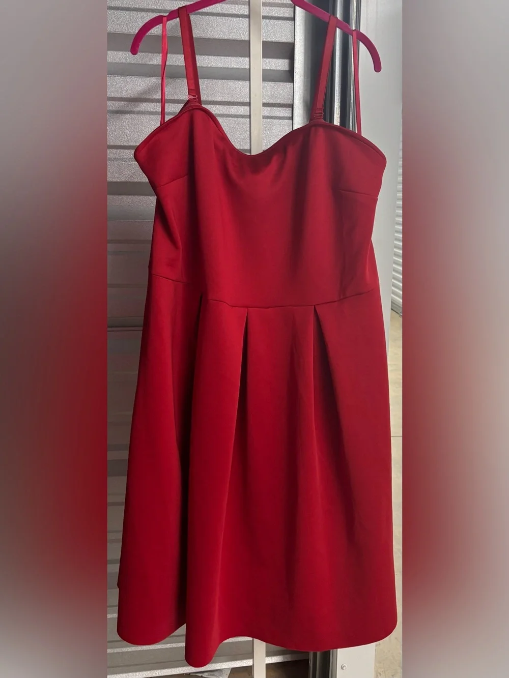 NWT red strapless Lane Bryant dress - Picture 3 of 4